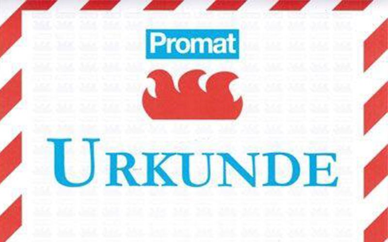 Brandchutzurkunde
